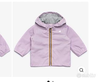 k Way bambina 80 cm 12-18 mesi fucsia