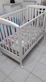 Lettino,materasso e protezione Foppapedretti