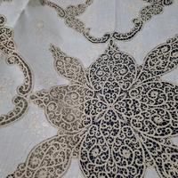 copriletto matrimoniale ricamato a tombolo Cantù 