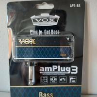 MINI AMPLIFICATORE PORTATILE PER BASSO VOX amPlug3
