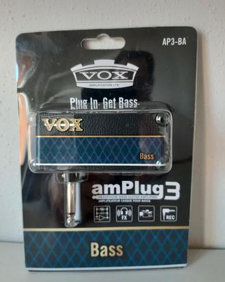 MINI AMPLIFICATORE PORTATILE PER BASSO VOX amPlug3