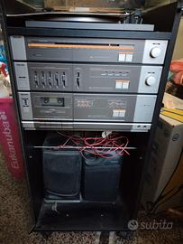 Impianto stereo Philips hi fi il  con casse