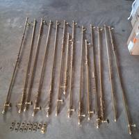 Pali per tende in metallo dorato – Vari modelli e 