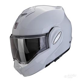 Casco Exo-Tech Evo Pro fibra grigio lucido