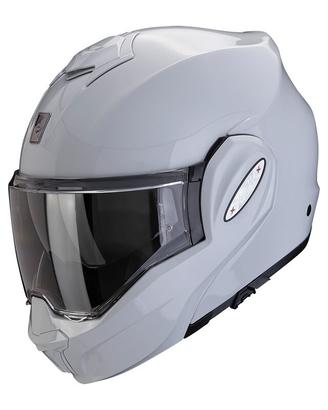 Casco Exo-Tech Evo Pro fibra grigio lucido