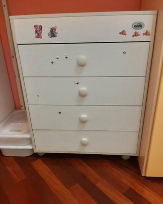 cassettiera Cam con ruote