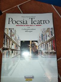 libro italiano - Poesia e teatro 