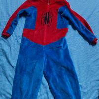 Tuta in ciniglia Spiderman