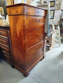Mobile Secretaire in radica di noce epoca '800