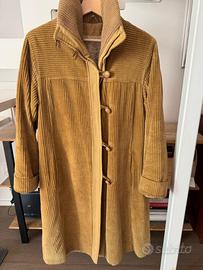 Cappotto velluto donna anni 70 vintage
