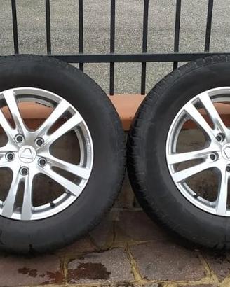 gomme invernali con cerchi in lega