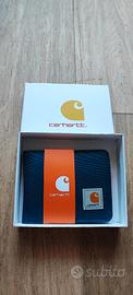 portafoglio portamonete Carhartt in tela blu