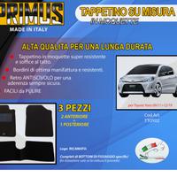 Tappetini  IN MOQUETTE  Toyota YARIS 09/11/>12/19