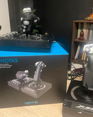 Hotas logitech x56 - simulatore volo