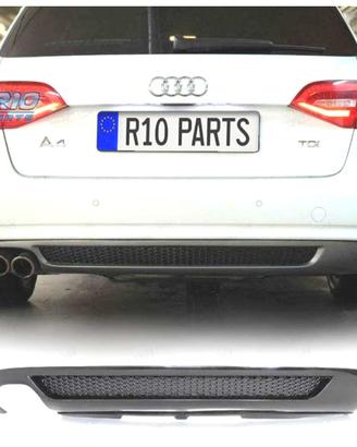 DIFFUSORE AUDI A4 B8 11-15 LOOK S LINE