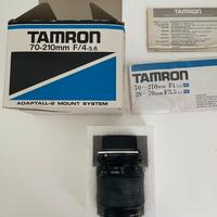 Obiettivo Tamron 70-210 mm. F.4-5.6