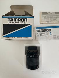 Obiettivo Tamron 70-210 mm. F.4-5.6