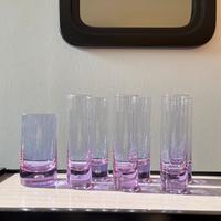 Set bicchieri e caraffa in alessandrite