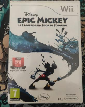 Epic Mickey La Leggendaria Sfida di Topolino Wii