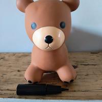 Orsetto gonfiabile cavalcabile Pampers