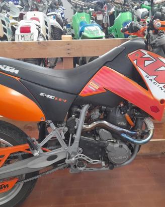 🏍️ KTM 640 LC4 – SUPERMOTARD – SOLI 4.000 KM