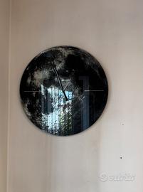 Orologio da parete vetro