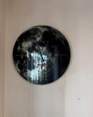 Orologio da parete vetro