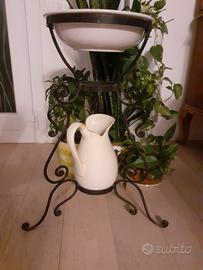 Toeletta vintage lavabo lavamani epoca