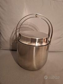 Secchiello per il  ghiaccio vintage Alessi 