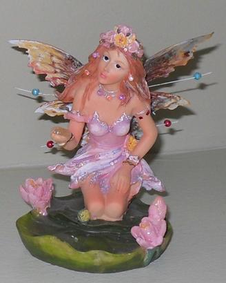 Fata della Primavera con ali di metallo a calamita