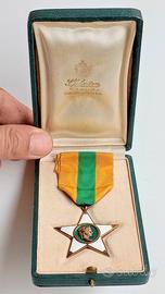 Decorazione fascista "STELLA AL MERITO DEL LAVORO"