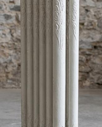 Termosifone d'epoca Ghisa Decorato Stile Liberty