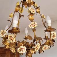Lampadario in stile fiorentino da collezione