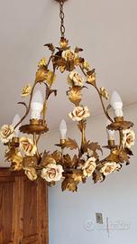 Lampadario in stile fiorentino da collezione