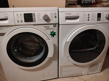 asciugatrice +lavatrice Bosch serie 6 - 7kg