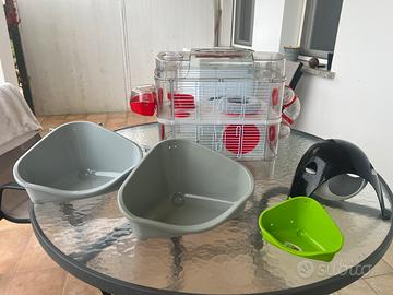 Gabbietta “Rody 3 - duo” e accessori