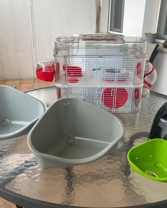 Gabbietta “Rody 3 - duo” e accessori