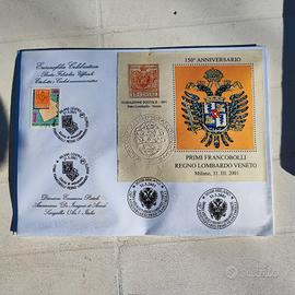 Regno Lombardo - Veneto Busta commemorativa 