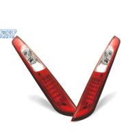 FANALI PER FORD FOCUS MK2 04-08 LED ROSSO CROMATO