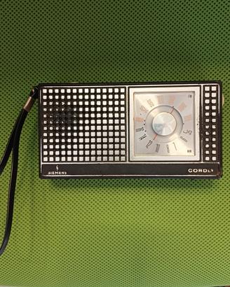 Radio portatile Siemens "Cordy" anni 50/60