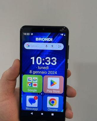 Brondi Amico Smartphone XL black 16 GB - 4642
