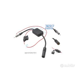 AMPLIFICATORE DI SEGNALE RADIO FM CONNETTORE UNIVE