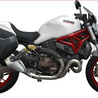 Ducati Monster 821 white - 2016
