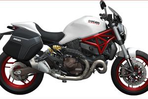 Ducati Monster 821 white - 2016