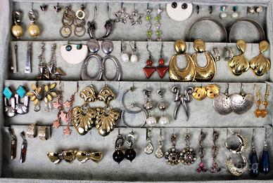 Orecchini " Vintage " in argento