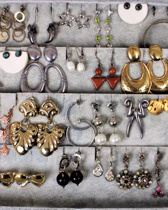 Orecchini " Vintage " in argento