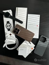 Xiaomi 15T PRO 256+orologio S4+caricatore 120W