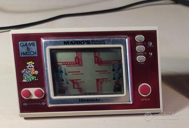 Mario's Cement Factory – Nintendo Game & Watch