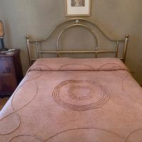 Letto matrimoniale in ottone