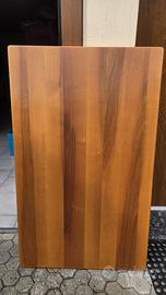 Tavolo legno massello noce 130x80